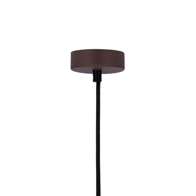 Lampa suspendata metal maro / lemn E27 Flen Ledea 50101261