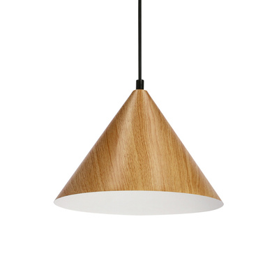 DUNCA HÄNGELAMPE 25CM E27 HELLE EICHE HELLER LAMPENSCHIRM