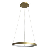 LED hanging lamp 25W 40cm gold Lune 31-76120