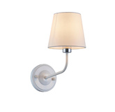 York Ledea 50401104 abat-jour en tissu blanc