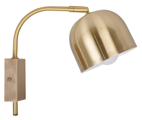 Applique murale patine 40W E27 réglable Rupi Candellux 21-75475