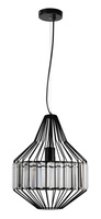 LAMPA SUFITOWA WISZĄCA ALVARO 31-55163  1xE27 CZARNY