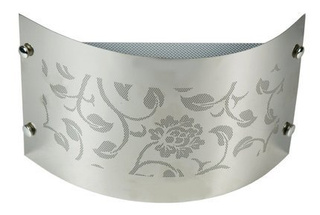 Applique murale en métal chromé 40W E14 Aluno 10-61686