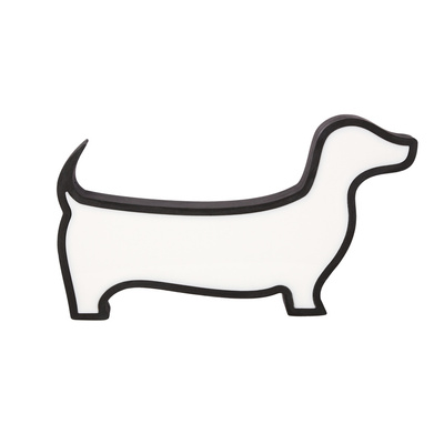 LAMPE DE TABLE LED CHIEN POUR ENFANTS IQ KIDS NOIR
