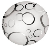 Plafoniera rotunda din sticla 30cm Doka 14-04499