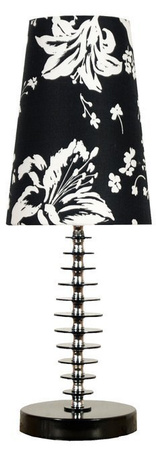 Black cabinet table lamp Cuero 41-26890