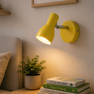 Wall lamp 1xE14 mustard PICARDO 91-52391