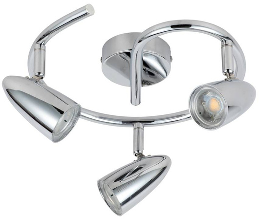 Lamp 3x4W LED Candellux Liberty 93-49612 Spiral Chrome