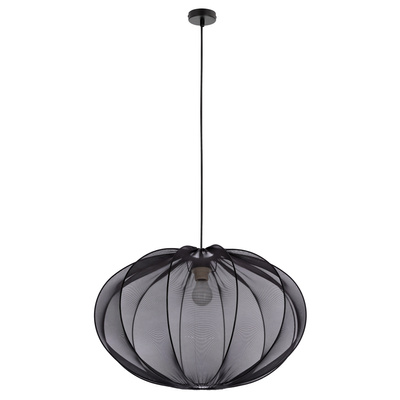MELLOW lampa wisząca czarny 1x40W E27 abażur 60 czarny kula 31-41982