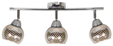 Wall lamp strip 3X10W E14 LED chrome FORT 93-62826