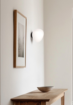 STONES wall lamp 20cm 1x40W E27 white shade 21-35196