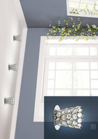 Plafonnier chrome cristal clair 40W G9 SK-72 Candellux 2203966