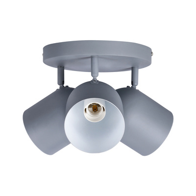 Deckenleuchte 3xE27 grau 32cm AZURO 98-63236