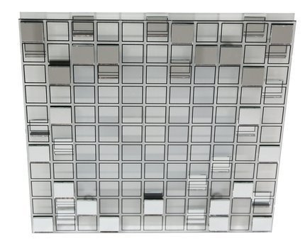 Warme quadratische LED-Spiegeldeckenleuchte Mosaik 10-30627