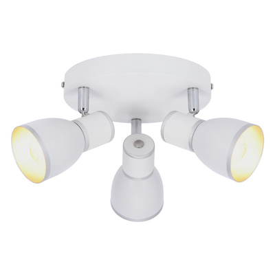 Deckenleuchte Candellux Fido 98-63397 Plafond E14 Weiß + Chrom