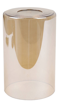 Lampa suspendata 1xE27 sticla neagra/maro Bistro 31-00569