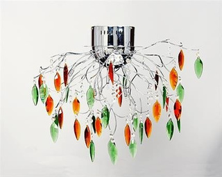 Hängende Deckenleuchte 8x20W G4 Chrom Akant 30-04003