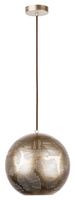 Hanging ceiling lamp Candellux Sfinks 31-43276 ball E27 openwork light brown