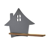 Applique murale étagère 5W LED 4000K IQ Kids House gris 21-84842