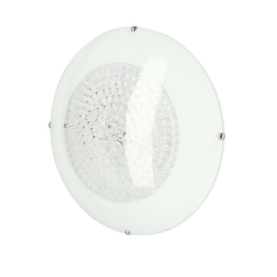 Pristina 14-73150 white LED ceiling lamp with crystals
