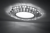Plafonnier LED octogonal blanc SSP-24 2263922