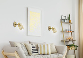 Wall lamp sconce 1X40W G9 brass YORK 91-70098