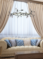 DECKENLEUCHTE HÄNGEND CANDELLUX APETI GIAROS LED SCHWARZ 4000K