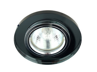 SS-15 round black ceiling luminaire 2230491