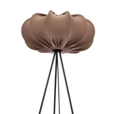 Floor lamp CAFEE with brown mocha shade 52 cm standing lamp in Scandinavian style E27