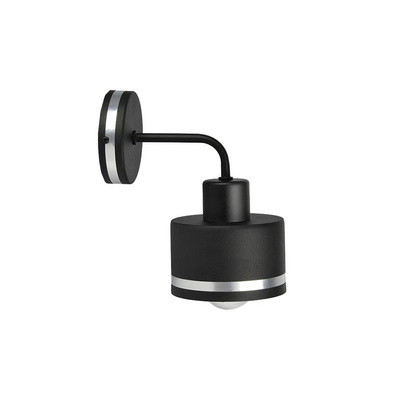 Wall lamp black/chrome wall lamp Wama 21-00422