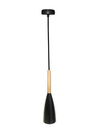 Suspension noir + bois Trosa Ledea 50101264