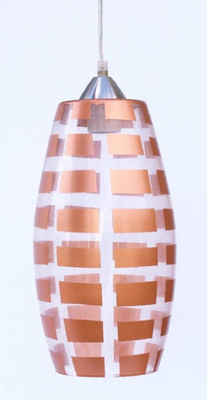 Ceiling lamp Candellux 31-58457 Ogiva 1X60W E27 copper