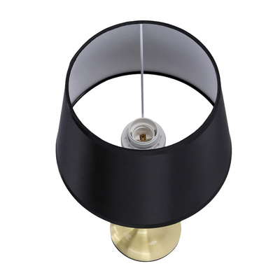 PRIMA GOLD SCHRANKLEUCHTE GOLD SATIN 1X60W E27 SCHWARZ