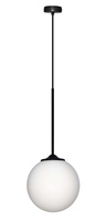 Hanging lamp black / white ball 20cm Glasgow Ledea 50101284