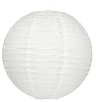 Abażur papierowy biały kokon kula 50cm Candellux 31-88195