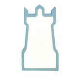 lampa de masa turn pentru copii led iq kids albastru