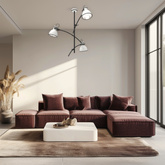 Plafonnier noir et blanc réglable 3x60W Zumba Candellux 33-72061