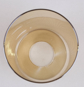 Abat-jour en verre marron E27 pour la lampe Bistro 71-03652