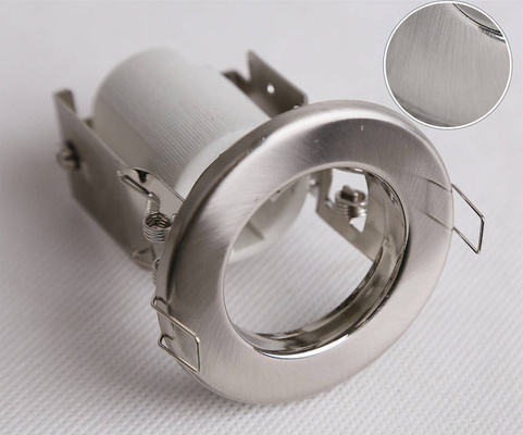 Plafonnier nickel satiné rond OZS-01 2406676