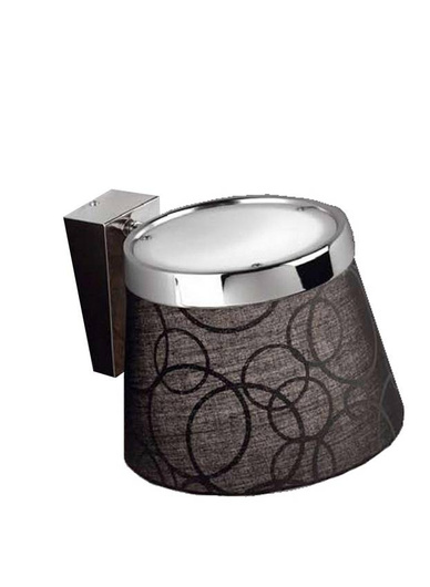 Applique applique 1X60W E27 chrome noir IMPRESJA 21-46324