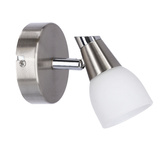 Wall lamp sconce 1X40W G9 Matt/Chrome white SELIA 91-69979