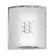 Ceiling lamp Candellux 10-74648 Cristal ceiling lamp 1X40W E27 white 2150/1 square