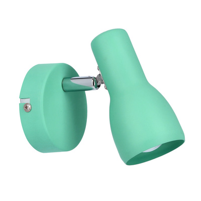 Lampa ścienna kinkiet 1X40W E14 miętowy PICARDO 91-50571