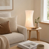 Lampka stojąca papierowa biała nocna 60W E27 Tai Candellux 5096911-00