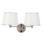 APLICA APERTE CANDELLUX IBIS 2xE14 22-00890 E14 SATIN