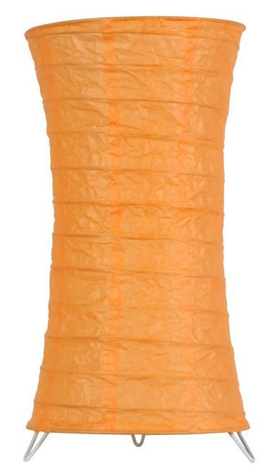 Lampadaire en papier orange 60W E14 Tai Candellux 5096911-18