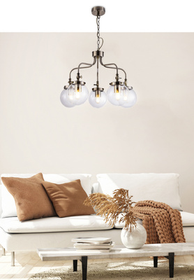Plafonnier Candellux Ballet 35-70876 E27 patine