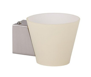 Aplică lampă din sticlă con alb 40W G9 Simonet Candellux 21-04980