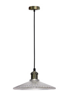 Suspension en verre Chester 21cm Ledea 50101271