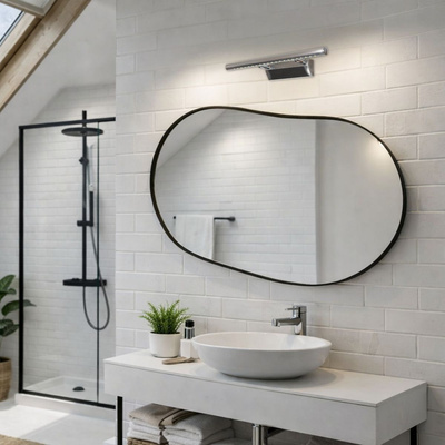 Aplică led aplice 5w forte 20-26996 led satin tub rotund